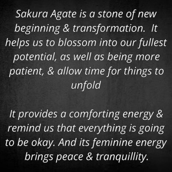 Learn About Sakura, Cherry Blossom or Flower Agate 💕🌸 - Picture 7 of 16